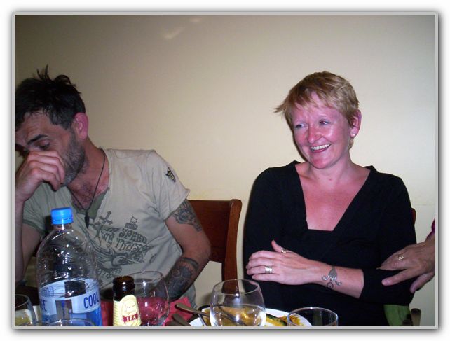 Cousins Stuart & Karen at Gogos Curry House Feb 16th 2007